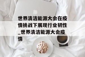 世界清洁能源大会在疫情挑战下展现行业韧性_世界清洁能源大会疫情