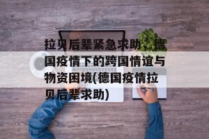 拉贝后辈紧急求助，德国疫情下的跨国情谊与物资困境(德国疫情拉贝后辈求助)