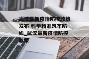 武汉最新疫情防控政策发布 科学精准筑牢防线_武汉最新疫情防控政策